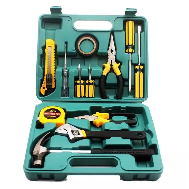 HILIXUN On-board household maintenance kit, manual combination tool set, household hardware tool maintenance group