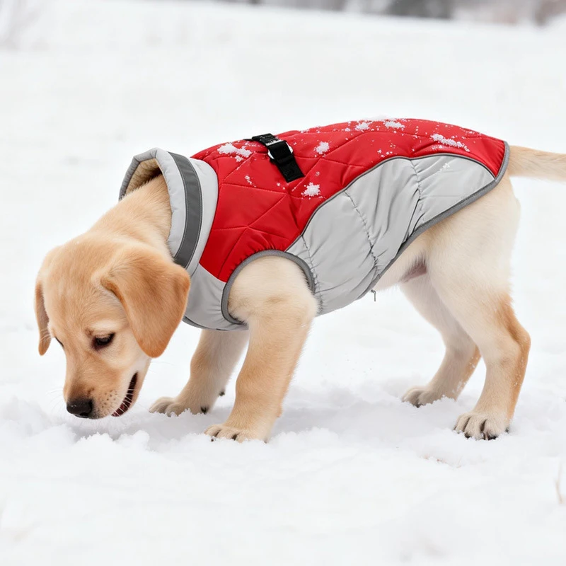 Abrigo de Invierno para Perro, Chaqueta para Pomerania, Poodle, Bichón Frisé, Schnauzer, Welsh Corgi, Ropa para Perro, Arnés, Chaleco, Ropa para Cachorro, Mascota Pequeña