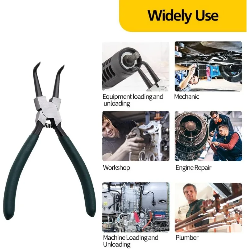 Joint Clamping Pliers Fuel Filters Hose Pipe Buckle Removal Caliper Carbon Steel Fits for Car Auto Vehicle Tools High Qualit