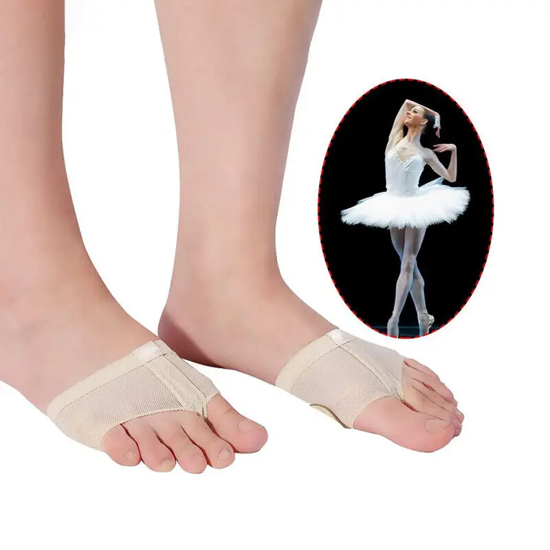 DAYFULI Breathable Forefoot Cover for Women Ballet Dance Latin Gymnastics Practice Protection Sleeve Foot Toe Pad Foot Care Tool