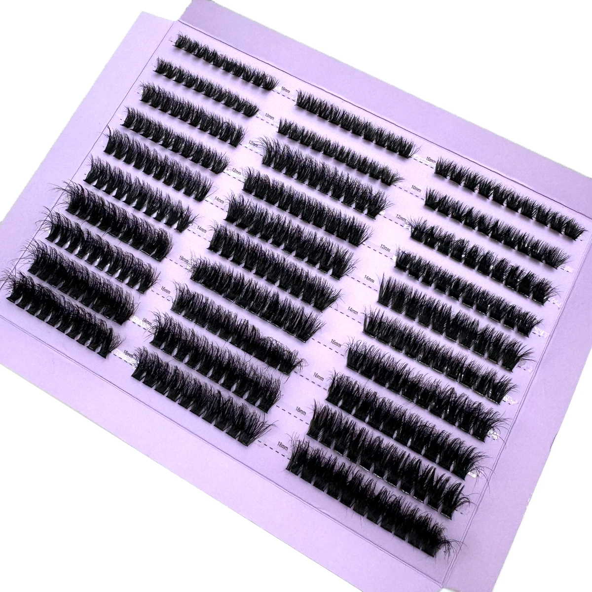 290/300Pcs 5D Fluffy 8-20mm Mix Lashes Cluster 60D-120DThick Eyelash D/DD Curl Individual Lashes DIY Lash Extensions Eyelashes