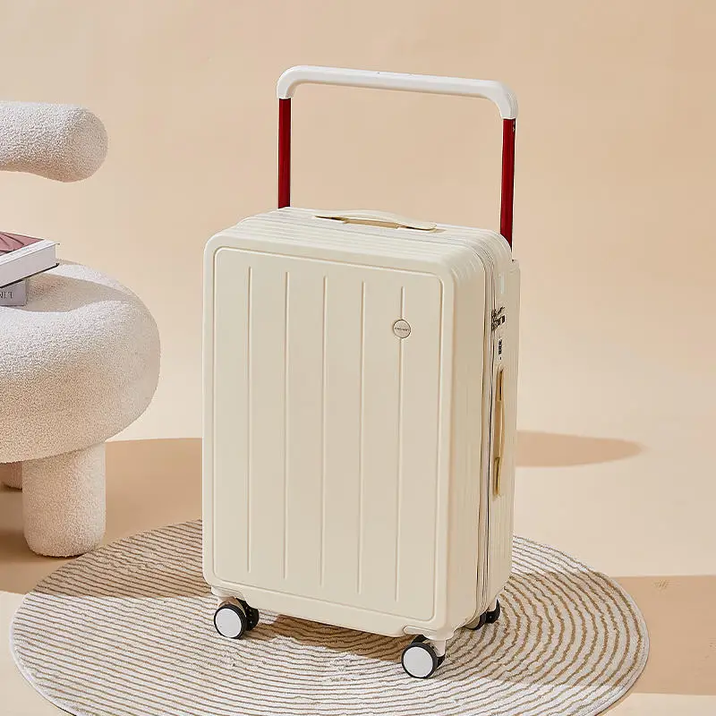 Valise de voyage de grande capacité pour hommes et femmes, boîte d'embarquement, roue à cardan, bagage, nouveau, 20/28 ", 24"