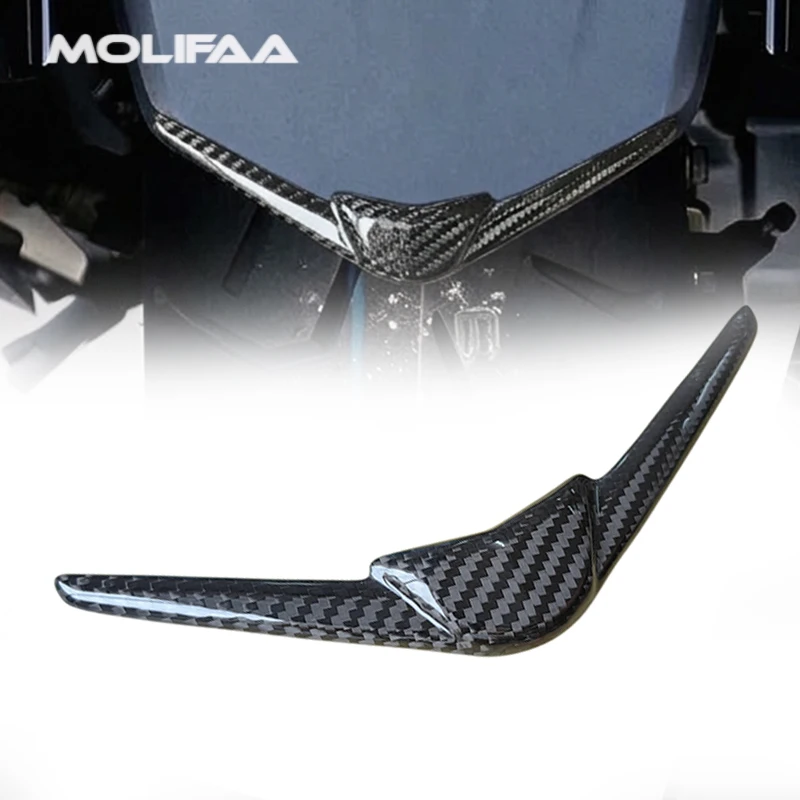 For HONDA GL1800 Gold Wing 2018 - 2026 Motorcycle Carbon Fiber Rear Mudguard Cover Fender Trim Side Decoration Guard Accessories