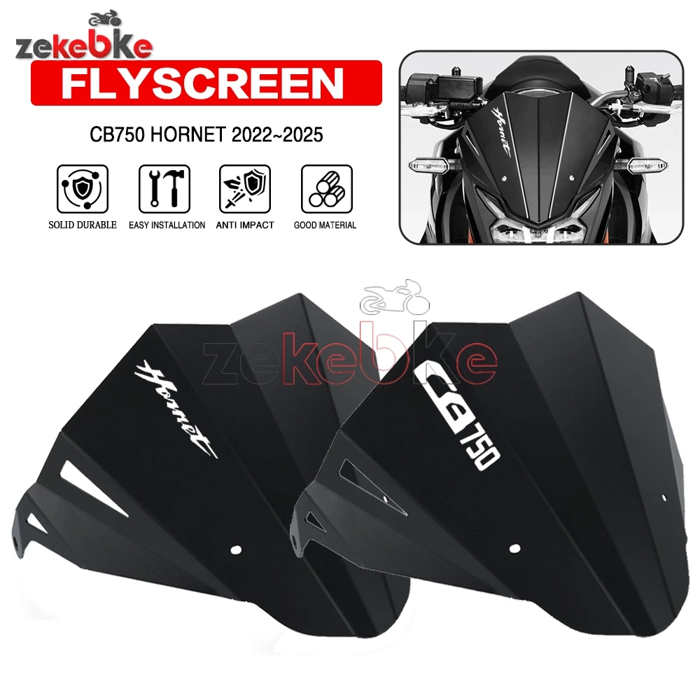 

CB750 HORNET Windshield Windscreen For Honda CB750 HORNET CB 750 Hornet 2022-2025 Accessories Sport Screen Windshield Deflector