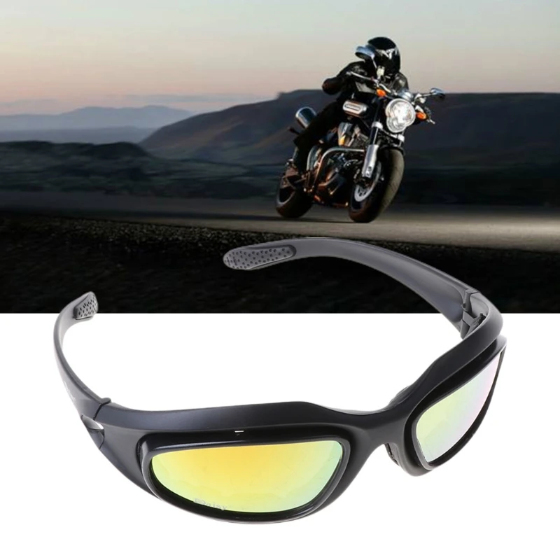 Windproof Polarized Motorcycle Lens for Sun Glasses Riding Cycling Sports Dropshipping