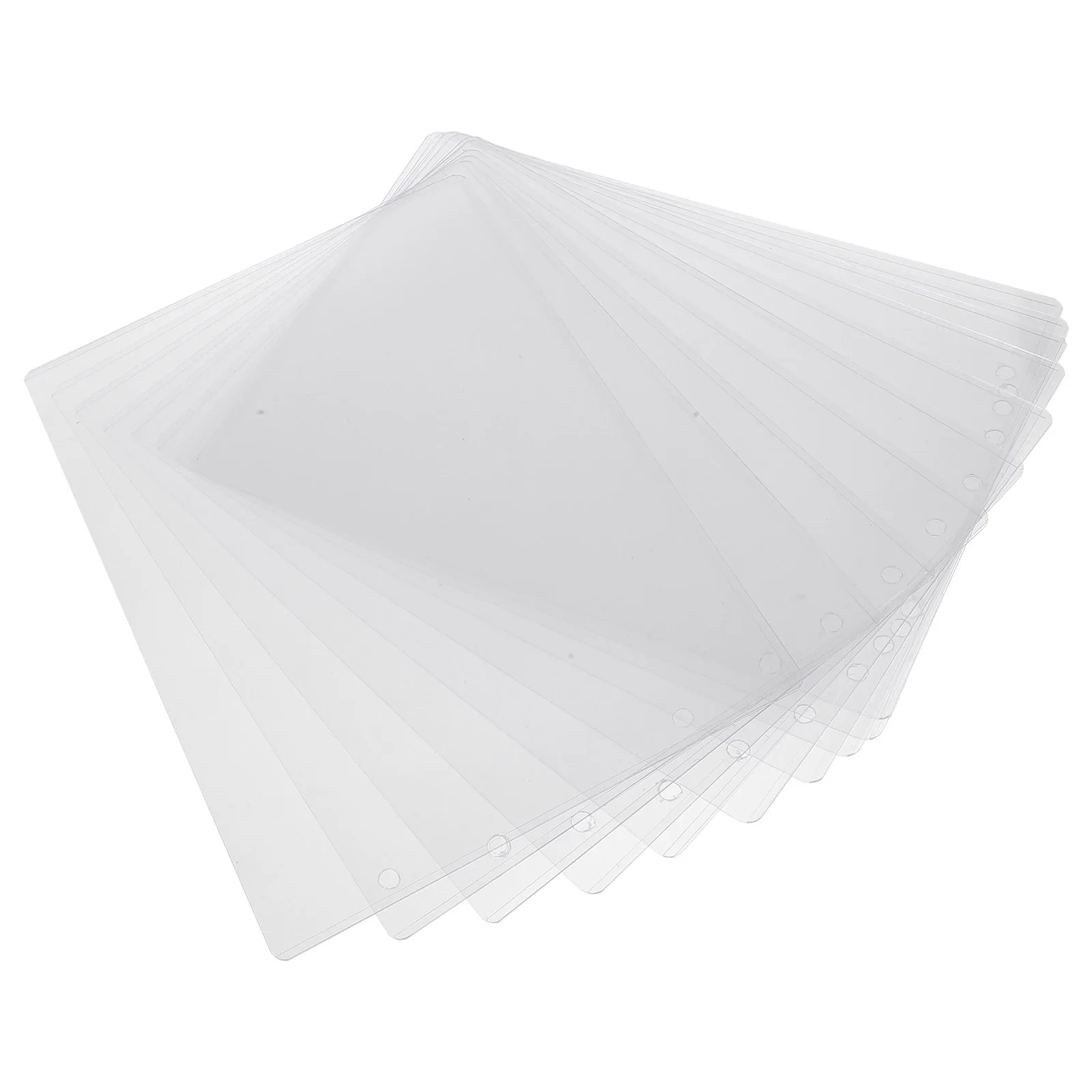 

10pcs A4 Transparent ABS Sleeves Clear Document Protectors Paper Protective Film for Magazine Poster Card Display Sheet Cover