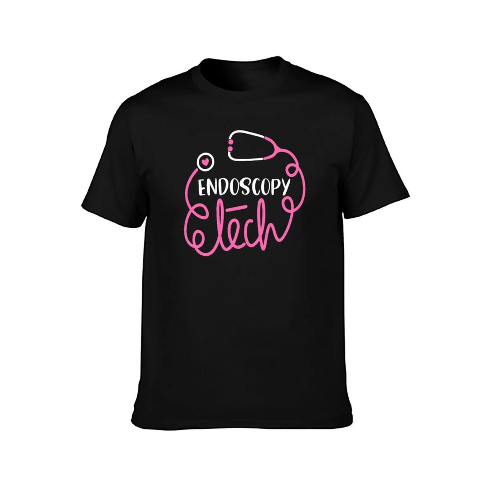 Endoscopy Tech - Gastroenterology Technologist Department - Endoscopist Technician T-Shirt, Summer Casual Cotton Tee