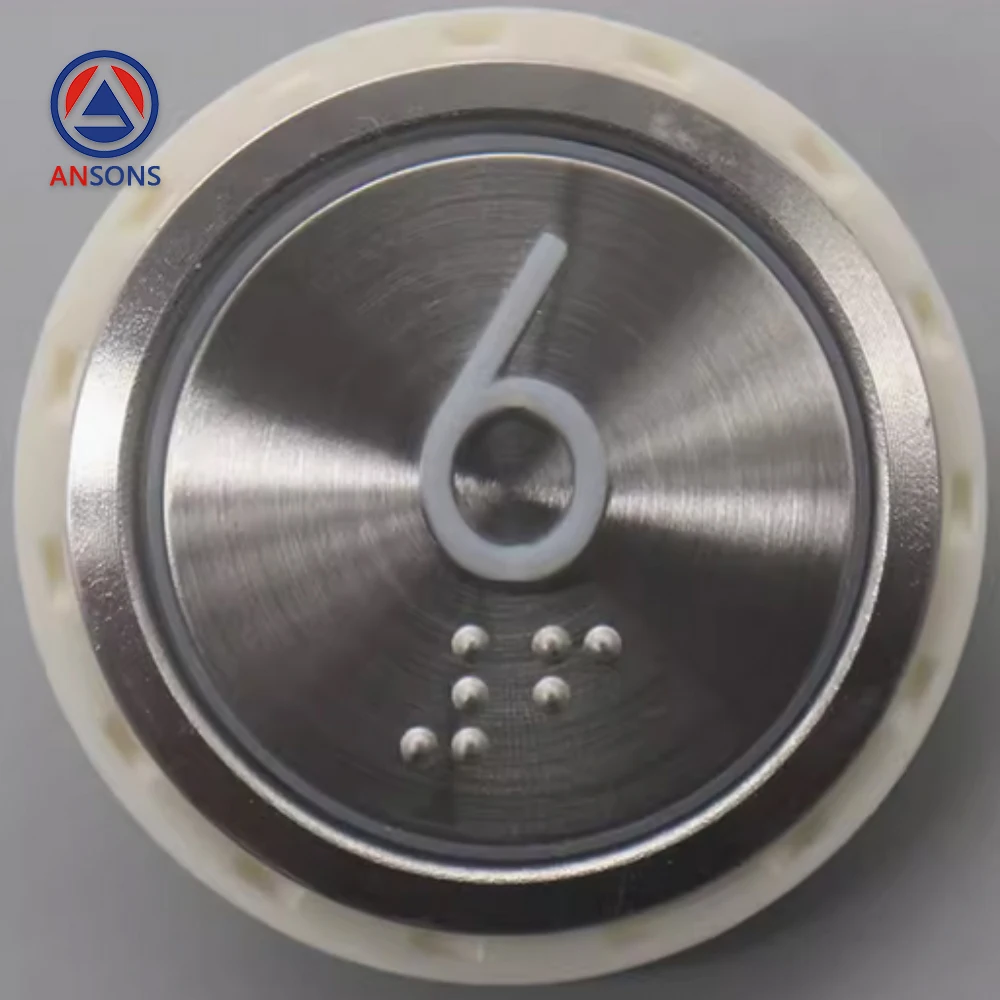 HB209YT HB210 A4N56048 YUNGTAY Elevator Button For COP LOP HOP Stainless Steel Circular Push Buttons Ansons Elevator Spare Parts