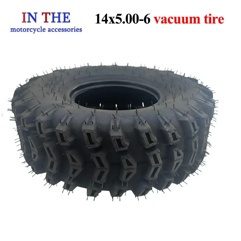 13x4.10-6 14x5.00-6 for ATV Four-Wheel Off-Road Karting, Three Wheeled and Four-Wheel Tire Replacement
