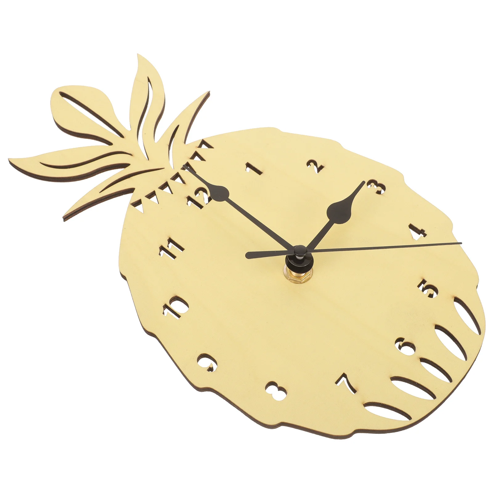 

Pineapple Shaped Nordic Wall Clock Silent Mute Wall Hanging Decorative Clock for Bedroom Living Room Office Use
