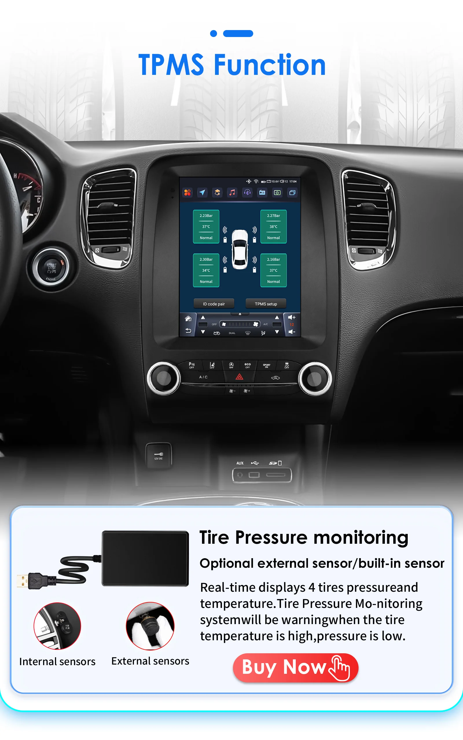 Hizpo Für Tesla Stil Auto Radio Für Dodge Durango 2014-2020 Multimedia GPS Stereo Intelligente System Kopf Einheit 360 kamera RDS – Detail 32