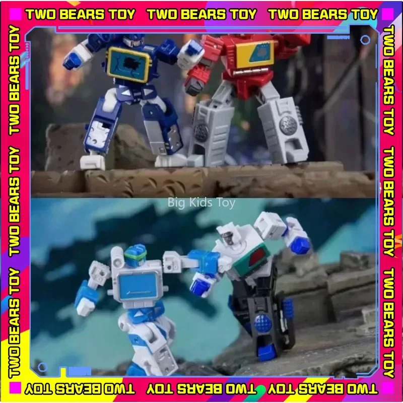 

In Stock DR.WU Transformation DW-E02D&DW-E16D DW-E02M&DW-E16M MONITOR SOUND MASTER Soundwave Blaster Set Mini Action Figure