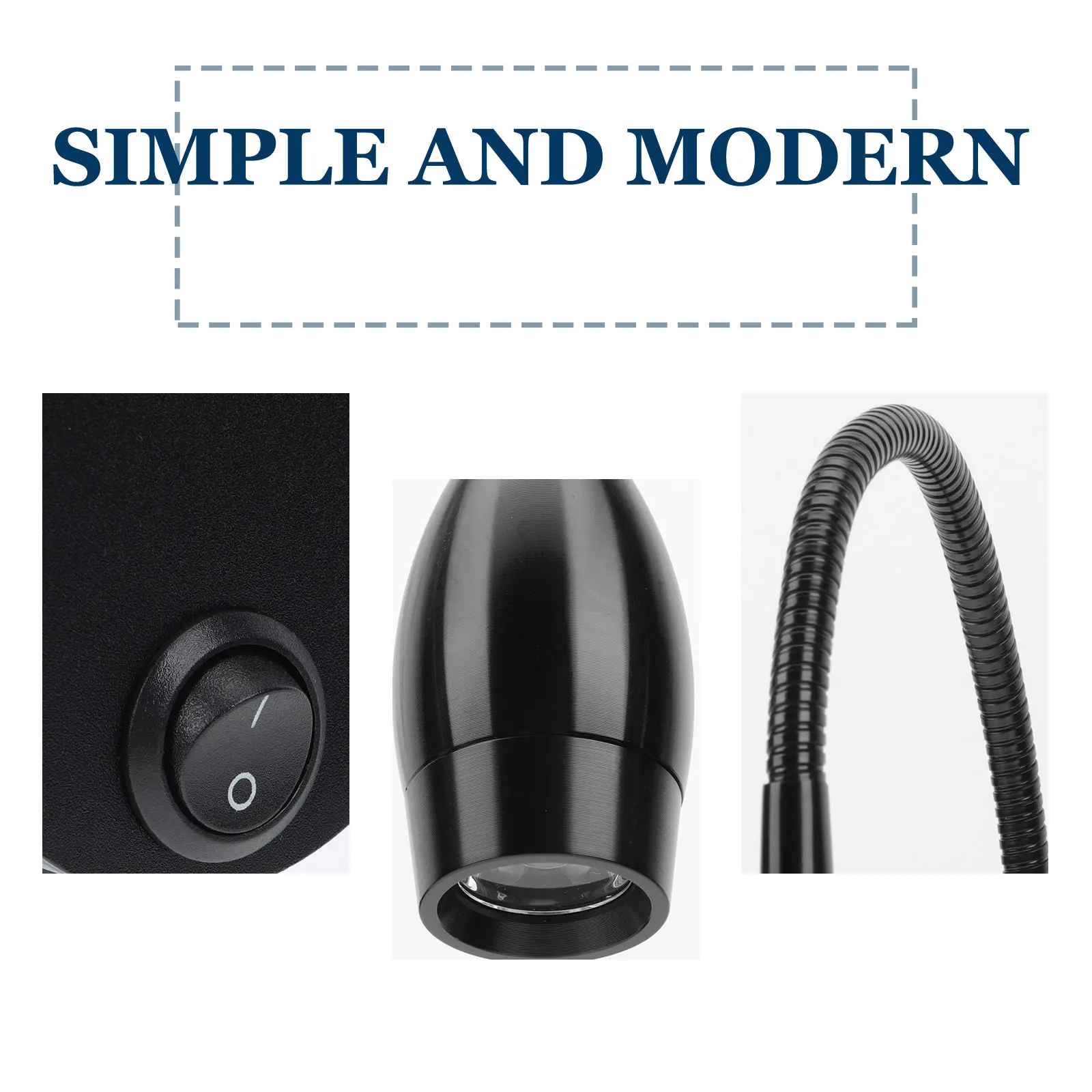 

HighGrade Material Wall Lamp Hose Spotlight Simple Modern Design Eye Protection Reading Light Room Night Luminaire