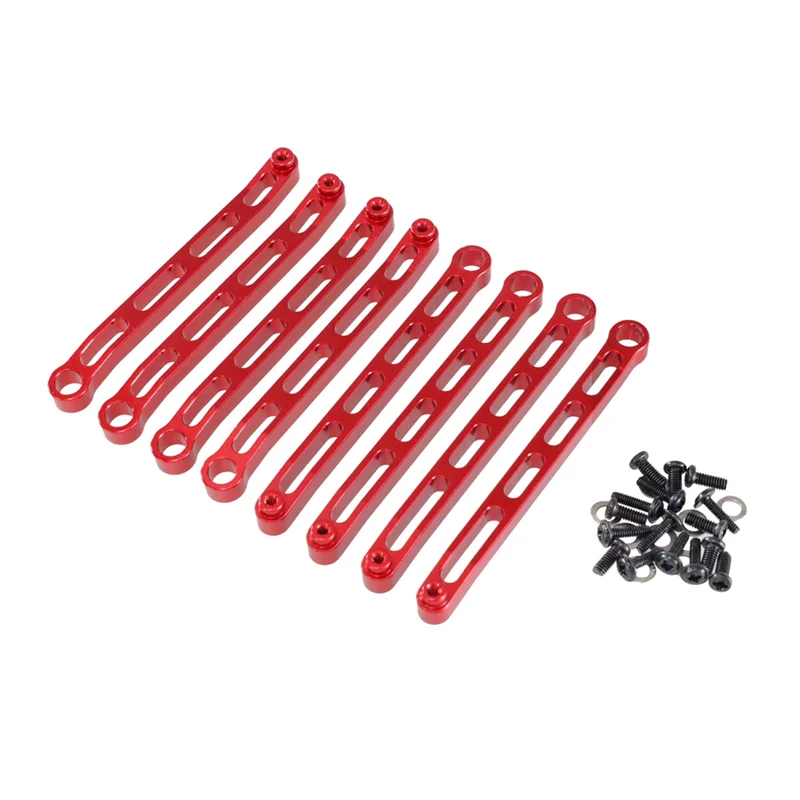 

Комплект крепежных стержней для шасси автомобиля A63T-RC, аксессуары для модернизации радиоуправляемых автомобилей 1/12 MN78 MN82