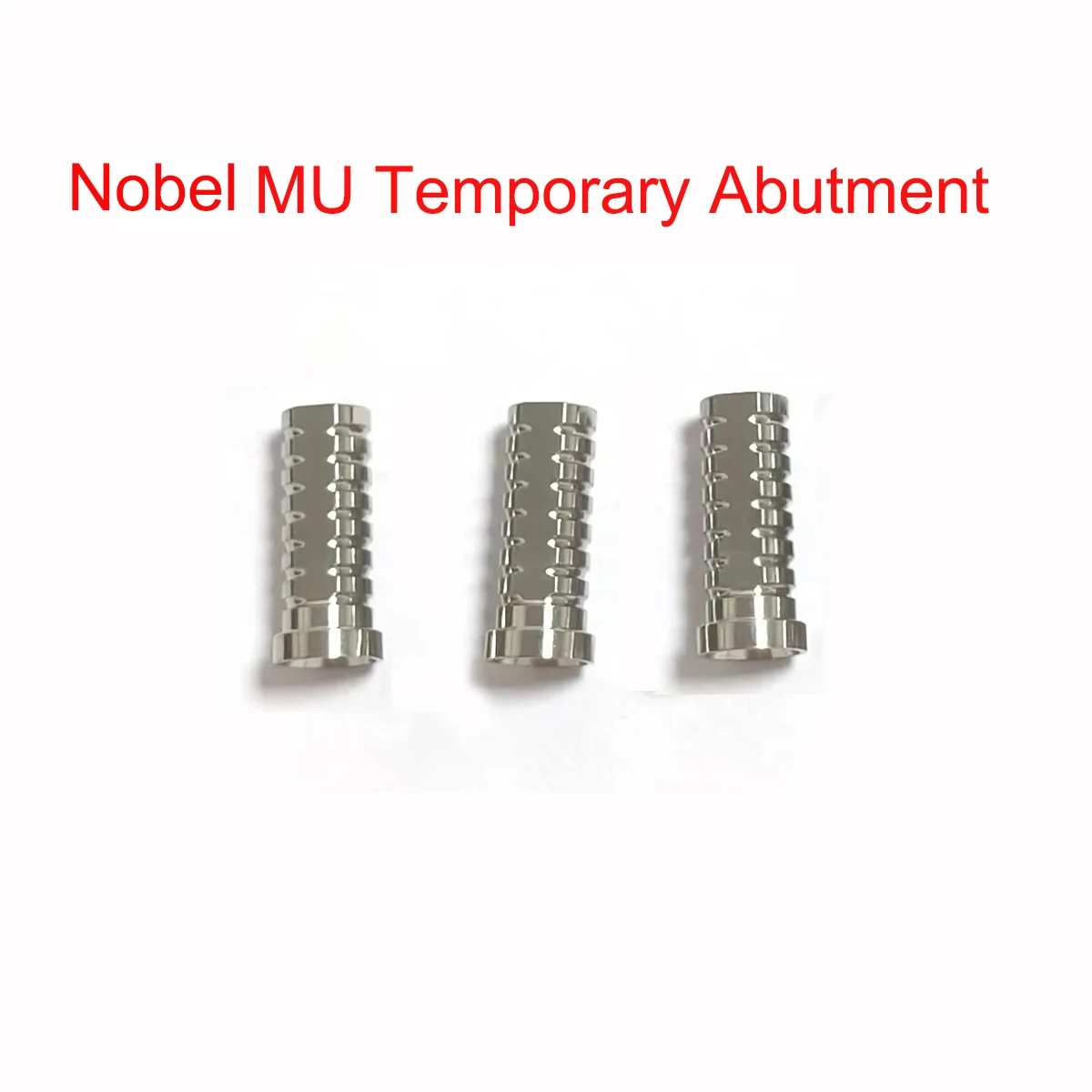 

3pcs Multi-Unit Temporary Abutment Ti Sleeve for Nobel