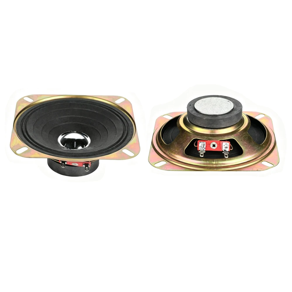 AUIN 2 pcs 4 Inch 102MM 8Ohm 5W Audio Speakers Units Full Range Loudspeaker DIY Bluetooth Speaker For Game Console Accessories