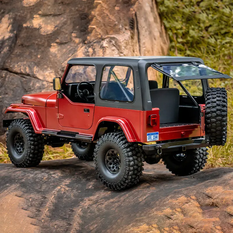 Hot FMS Explorer Mashigan V2 1/10 4CH Simulated Remote Control Off-Road Climbing Hard Shell Vehicle Electric High Speed RC Model