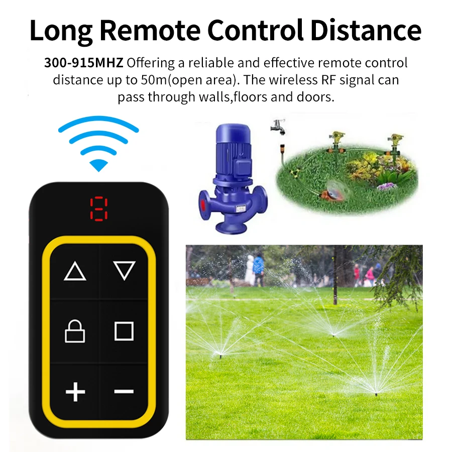 Duplikator Salinan Remote Control Pintu Garasi Multi Frekuensi 300-915MHZ 433Mhz 868Mhz Remote Garasi Remote Control Multi Merek