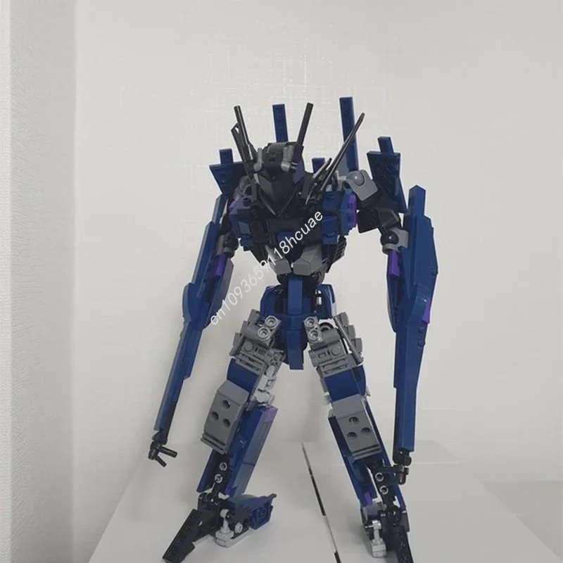

505 деталей MOC Трансформирующийся робот Prime Soundwave, конструктор, подарок на Рождество для взрослых, коллекционная модель, детский конструктор