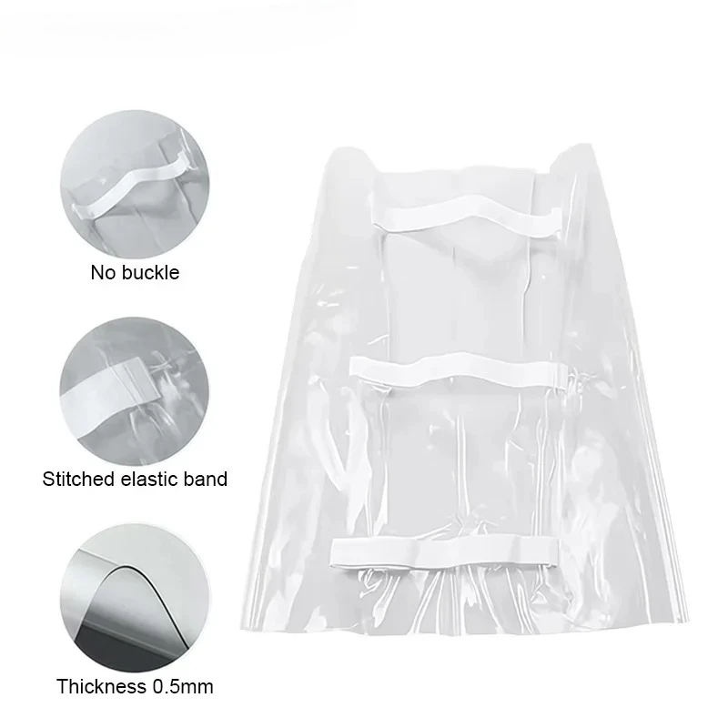 1Pcs Dental Chair Footpads | Transparent Anti-Slip Footpads | Easy To Clean and Maintain | Materials for Dental Seat Covers