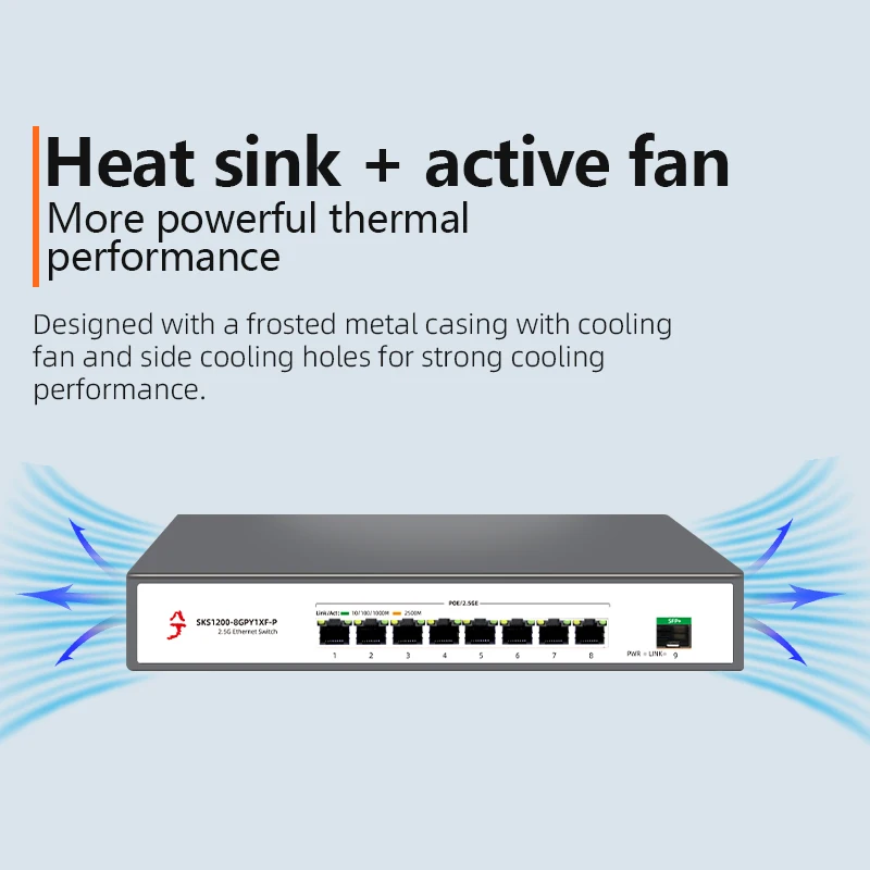 Imagem -02 - Xikestand Ethernet Plug And Play Portas 2.5g Poe Portas Rj45 10g Sfp Plus