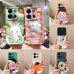 For Infinix Note 30 4G 5G 30i Cover New Case Cute Girl Boy Cartoon Pattern Soft Silicone Shell For Infinix Note 30 VIP Pro Funda