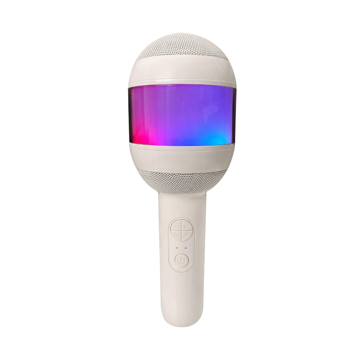 Microphone for Kids Singing 5 in 1 Wireless Bluetooth Microphone with LED Lights Machine Portable Mic Speaker Kids Gifts