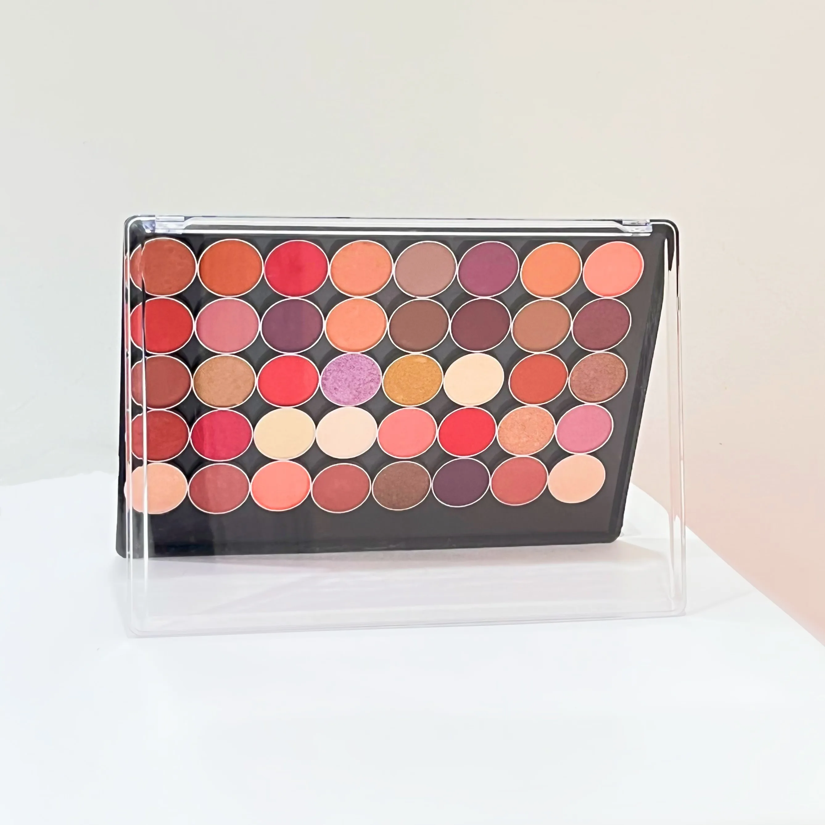 Gratis Ongkir 1PC แม่เหล็กที่ว่างเปล่าพลาสติกอายแชโดว์ Palette XL ขนาดใหญ่แต่งหน้ากล่อง Clear Cover