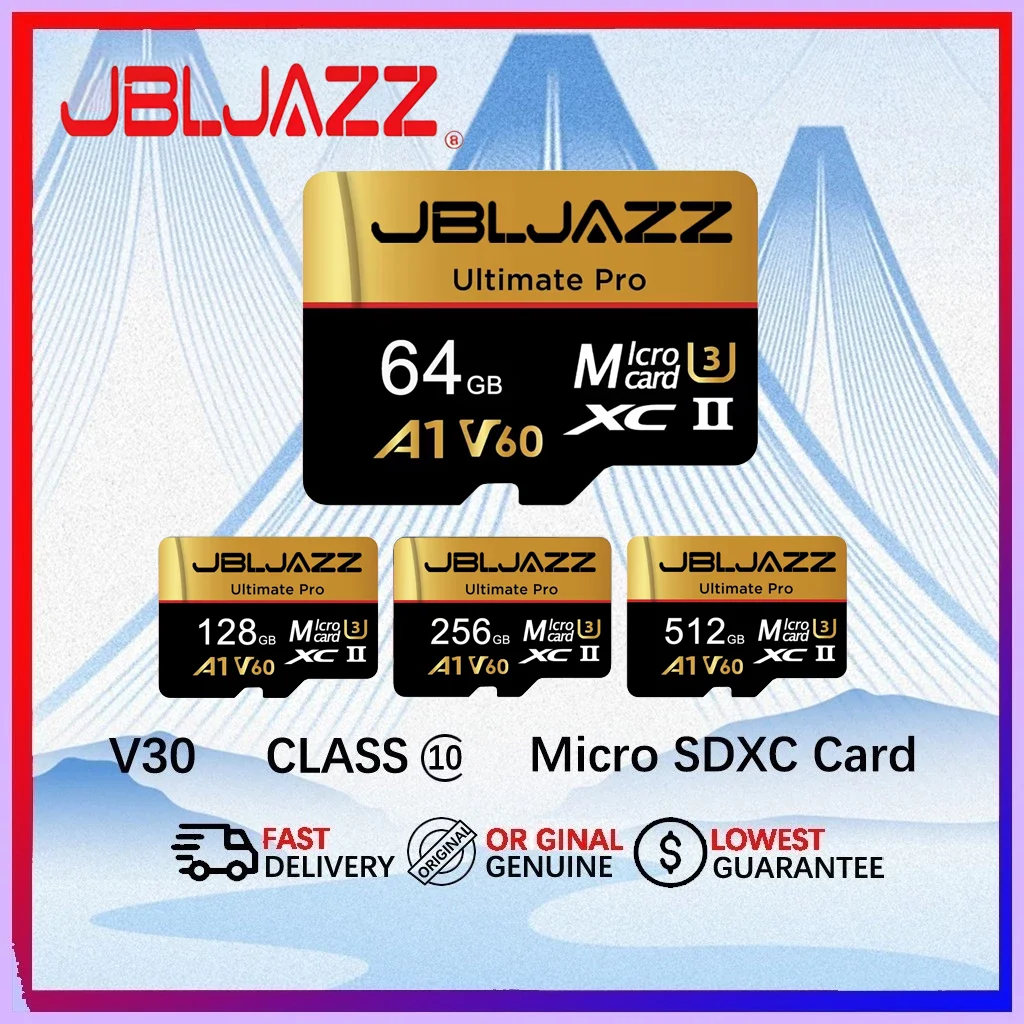 Cartão de memória original 256gb 128gb 64gb tf micro sd classe 10 uhs-1, cartão flash de memória microsd para smartphone e pc