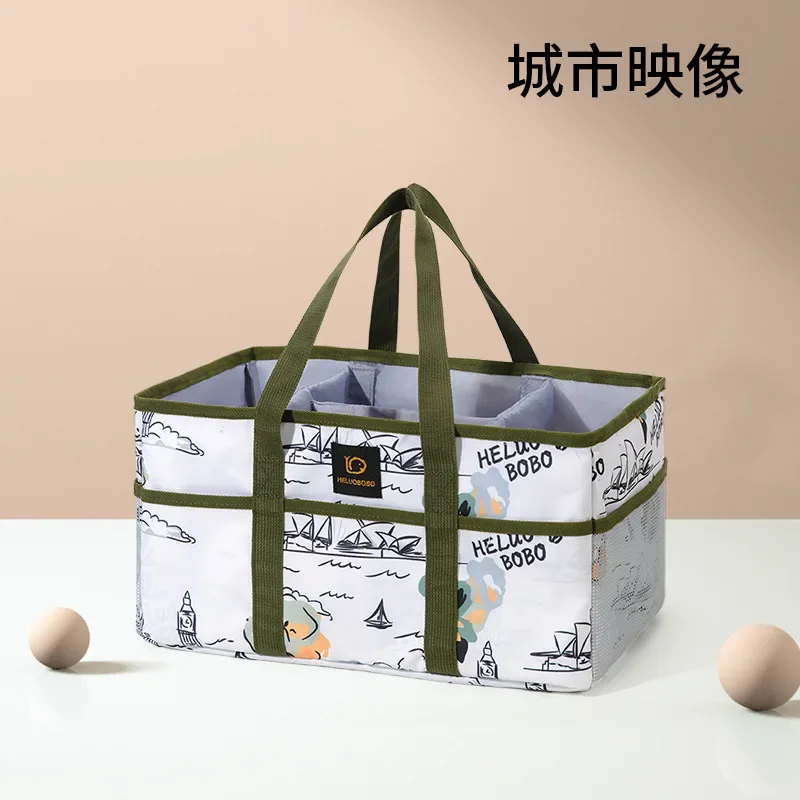 Baby Diaper Ball Bag Organizer Portable Holder Bag Change Table and Car Nursery Essentials Storage Box Diaper Bag Baby Diaper Ba