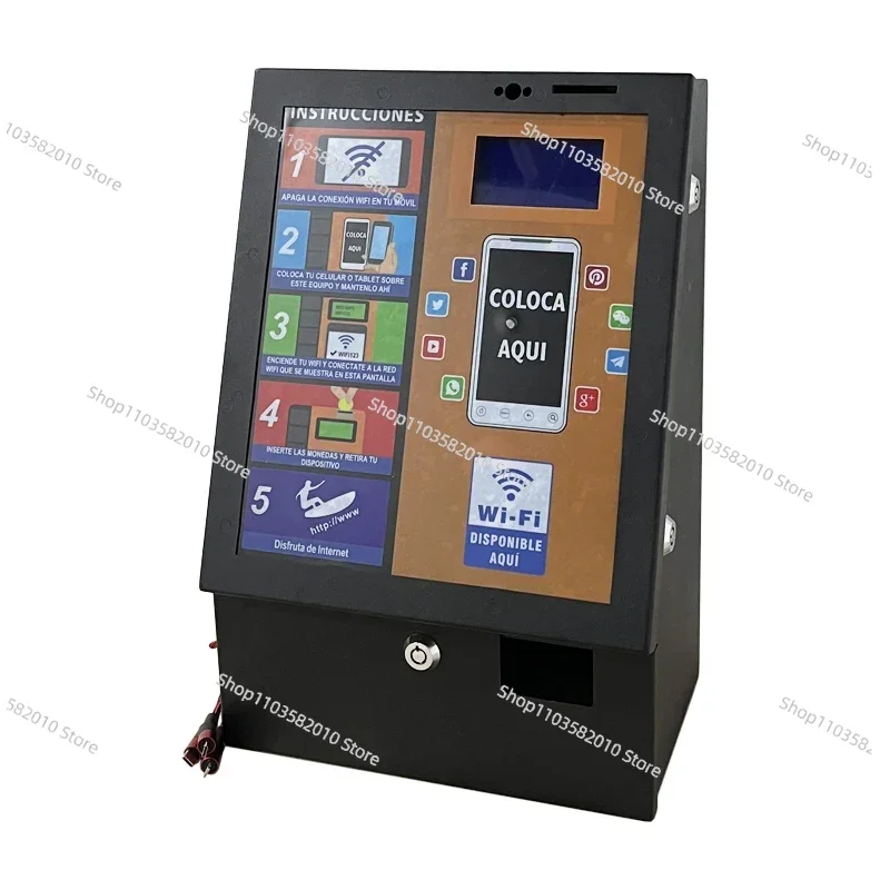 

Kiosk Tap Coin Operated Reverse Charging WiFi Vending Machines