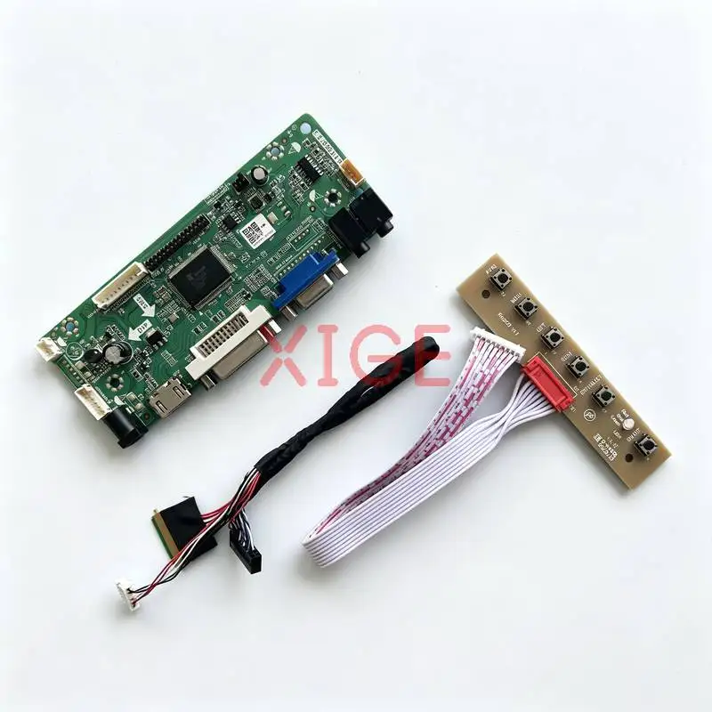 

Controller Board Fit M133NWN1 LP133WH2 LP133WH1 HB133WX1 VGA DVI HDMI Laptop Monitor Panel 1366x768 1366*768 LVDS 40-Pin Kit DIY