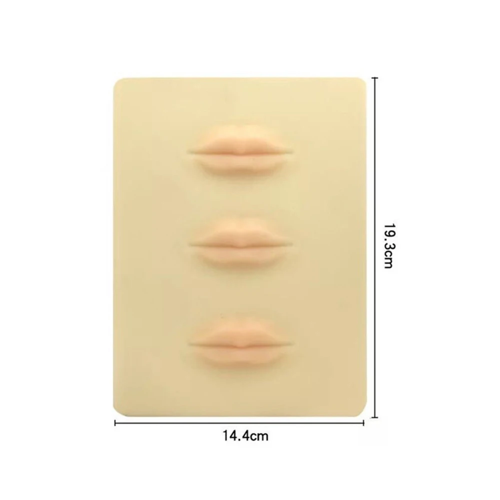 Solid Microblading Latex Eyebrow Practice Skin