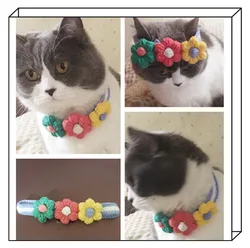 3pcs/Hand woven cute Scarf / tie / cat products / dog collar