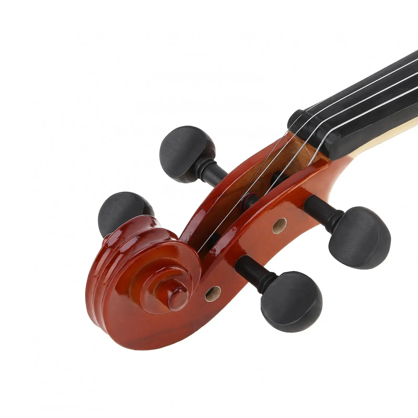 4/4 3/4 1/2 Acoustic Violin Natural Color Fiddle Basswood  for Violin Beginner with Case & Bow  Stringed Instruments