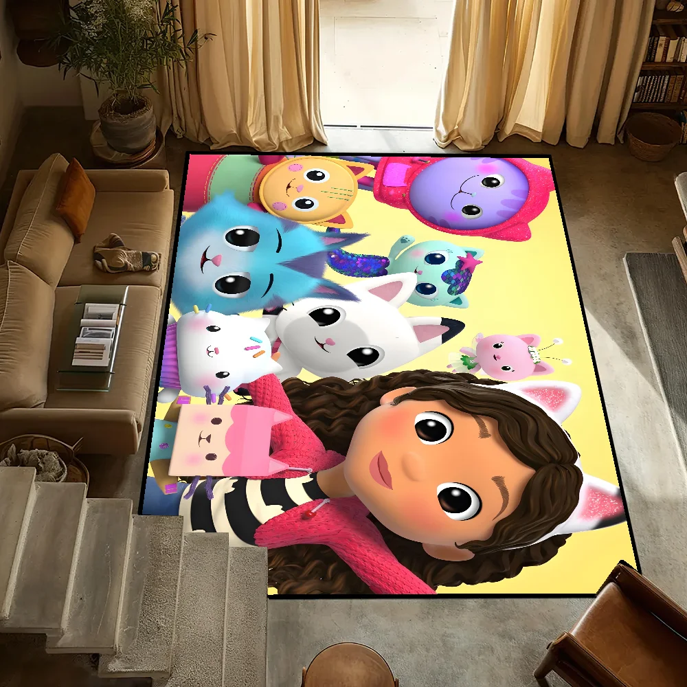 

Ковер для кукольного домика с рисунком G-Gabbys D, прикроватный ковер для кухни, ванной, гостиной, дома, спальни, напольный коврик, коврик для двери, большой ковер, украшение