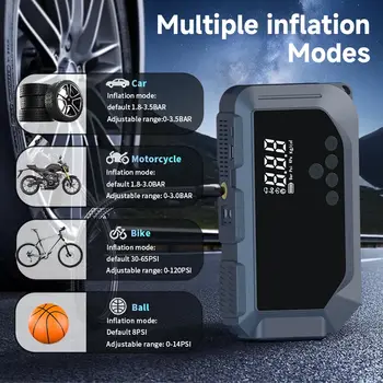 汽車電瓶啟動器/緊急啟動器,附空氣壓縮機,150PSI,12V汽車電瓶(K3) 10 最佳銷售 汽車電瓶啟動器 - №3