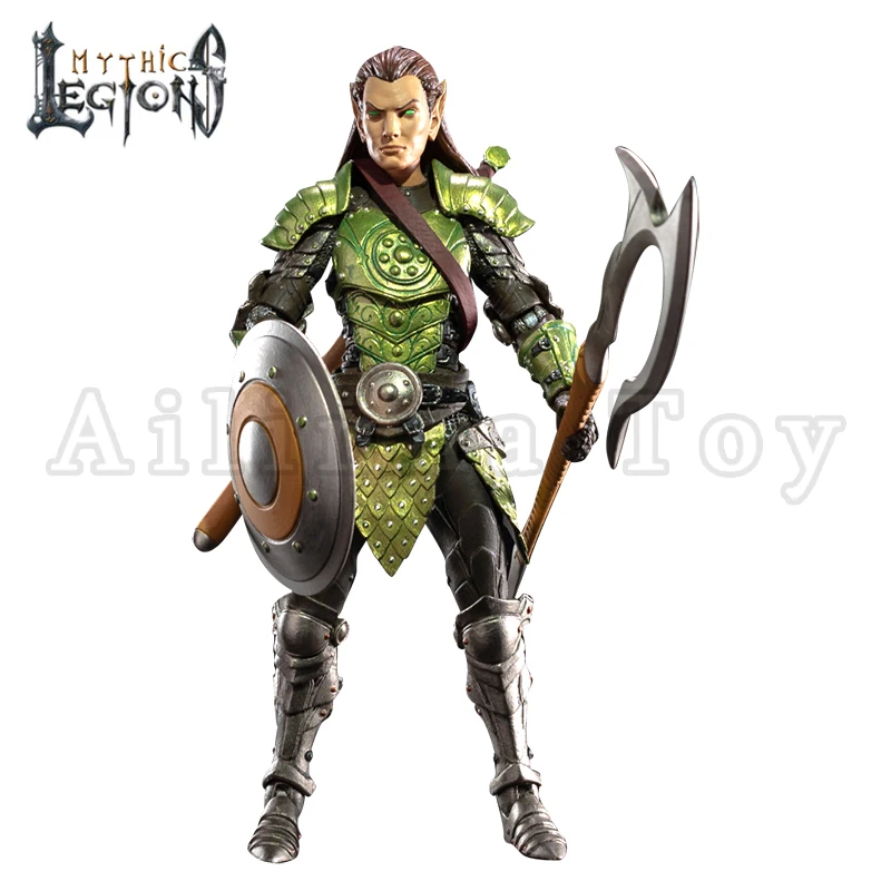 Four Horsemen Studio Mythic Legions 1/12 6inches Action Figure Deluxe Male Elf Builder Ver 2.0 Anime Free Shipping