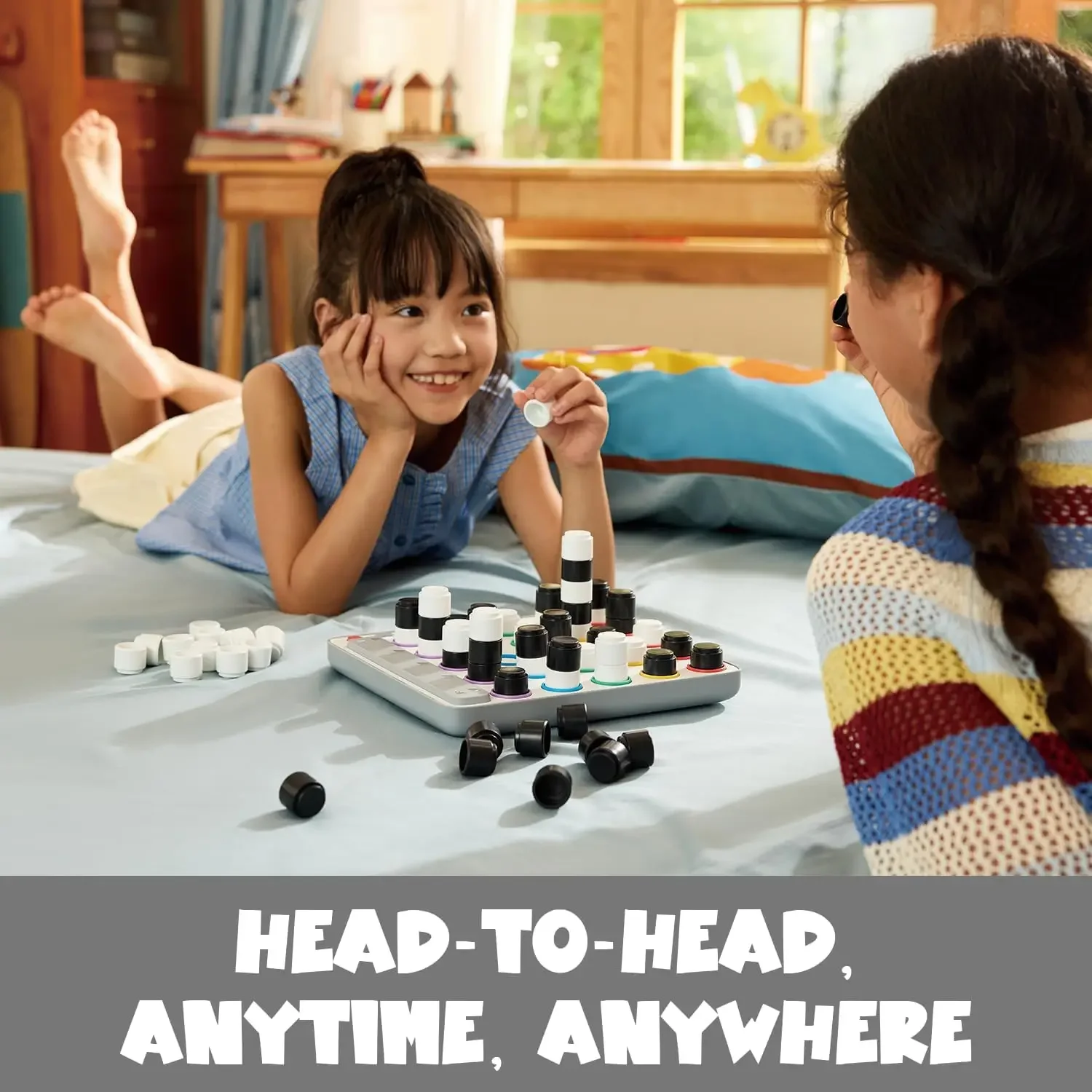 GiiKER Smart Four Electronic Connect-Four Game Logical Thinking Interactive Family Board Toy Gift for Kids & Adults