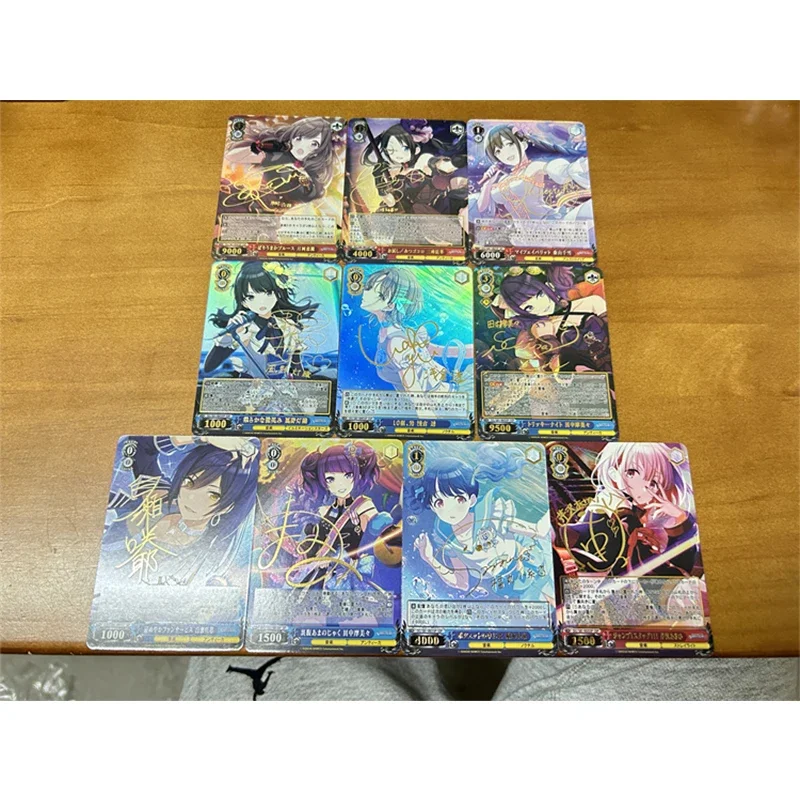 Anime Pokemon DIY ACG Tabletop Battle Game Laser Cards Marnie Hancock Rosa Toys for boys Collectible Cards Birthday Present