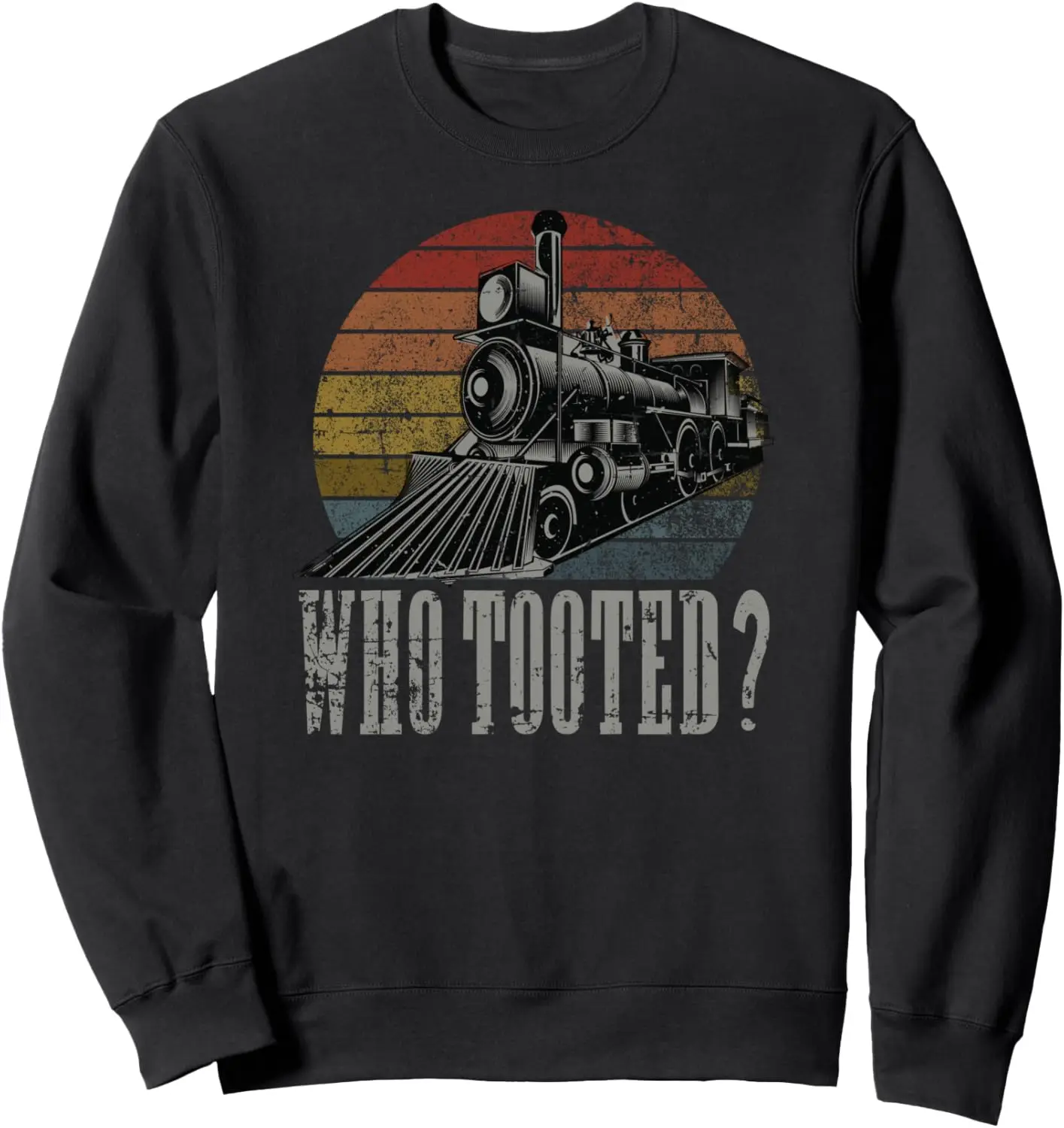 

Толстовка Train Lovers Railroad Who Tooted