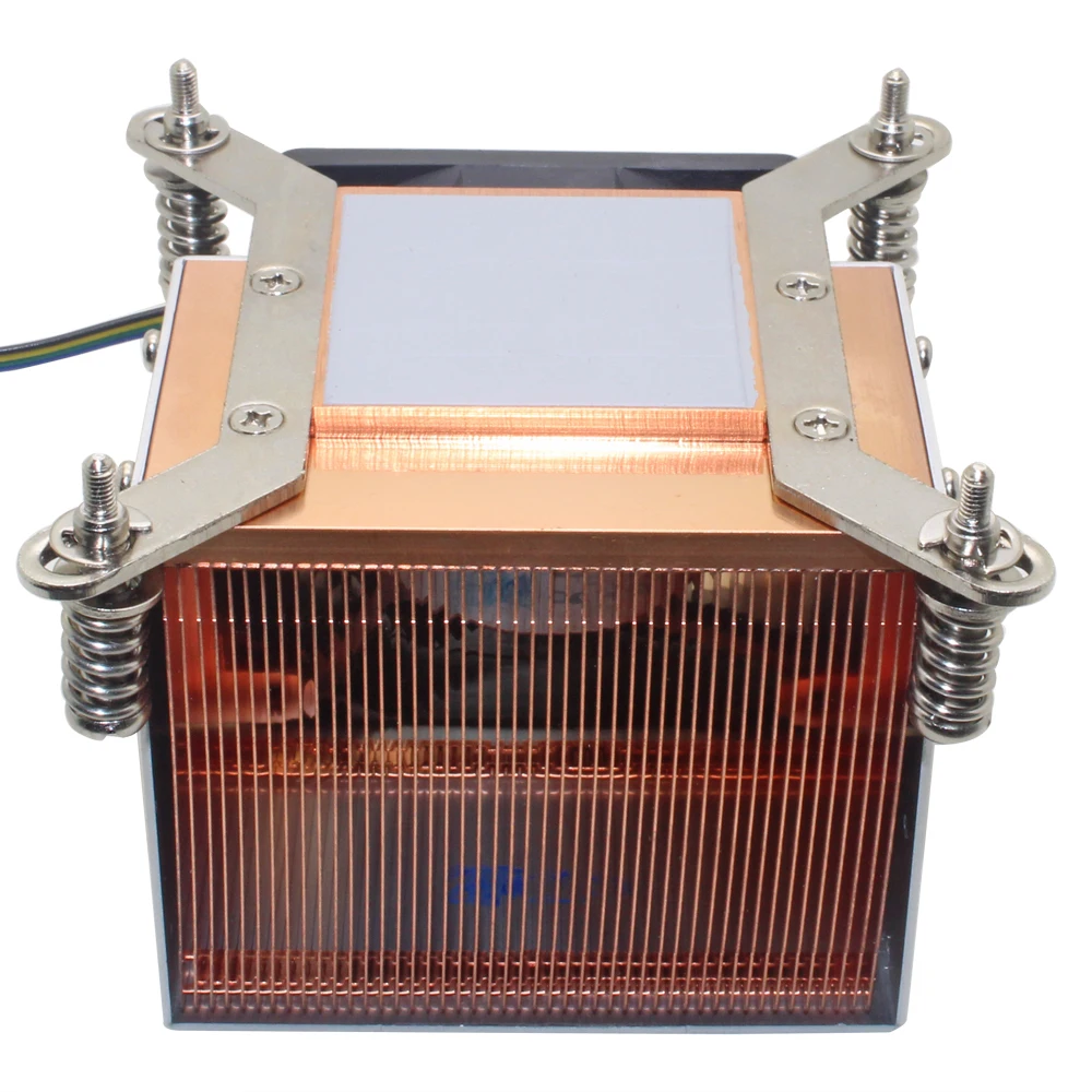 2U Server CPU Cooler Heatsink Cooling Fan For Intel Xeon LGA 1155 1156 1150 1151 Industrial computer workstation Active Cooling