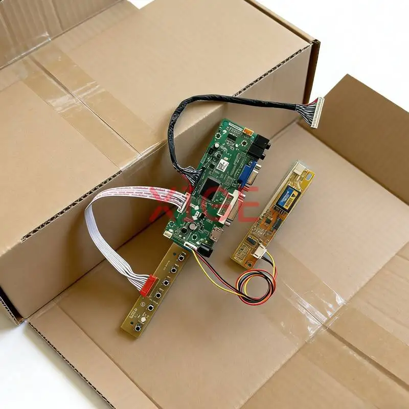 

Matrix Controller Drive Board Fit HSD150PK14 HSD150PK17 N150P5 ITSX95 1400*1050 HDMI+DVI+VGA 1-CCFL 1400x1050 LVDS-30Pin DIY Kit