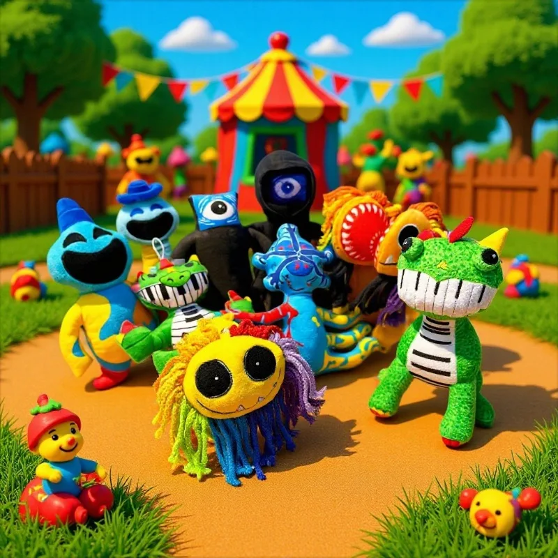 

Nightmare Critters Colorful Lion Monster Big Lion PlushToy,Soft Stuffed Animal Doll for Kids Boys Girls Christmas Gif