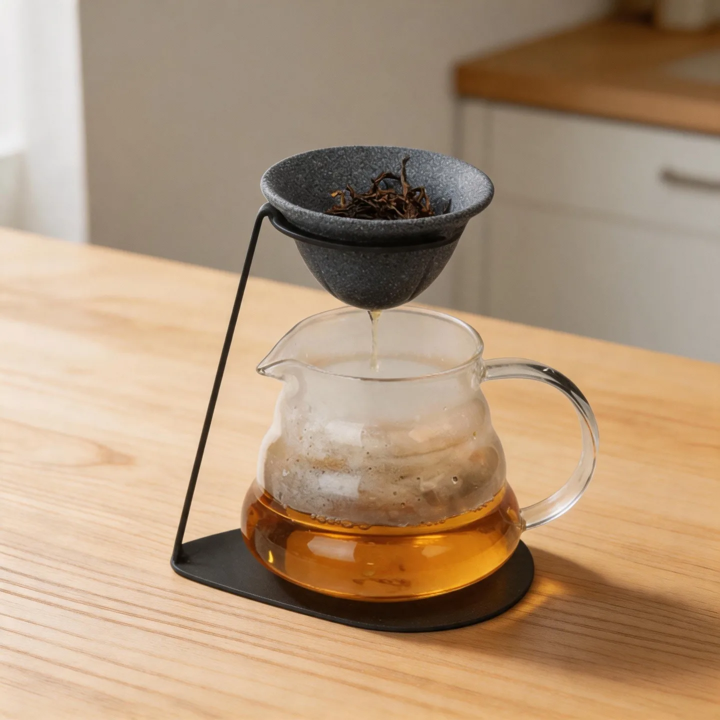 Ceramic Tea Strainer, Multifunctional Coffee Filter Cup, Microporous, Reusable, Ceramic Filter for Brewing Tea and Coffee