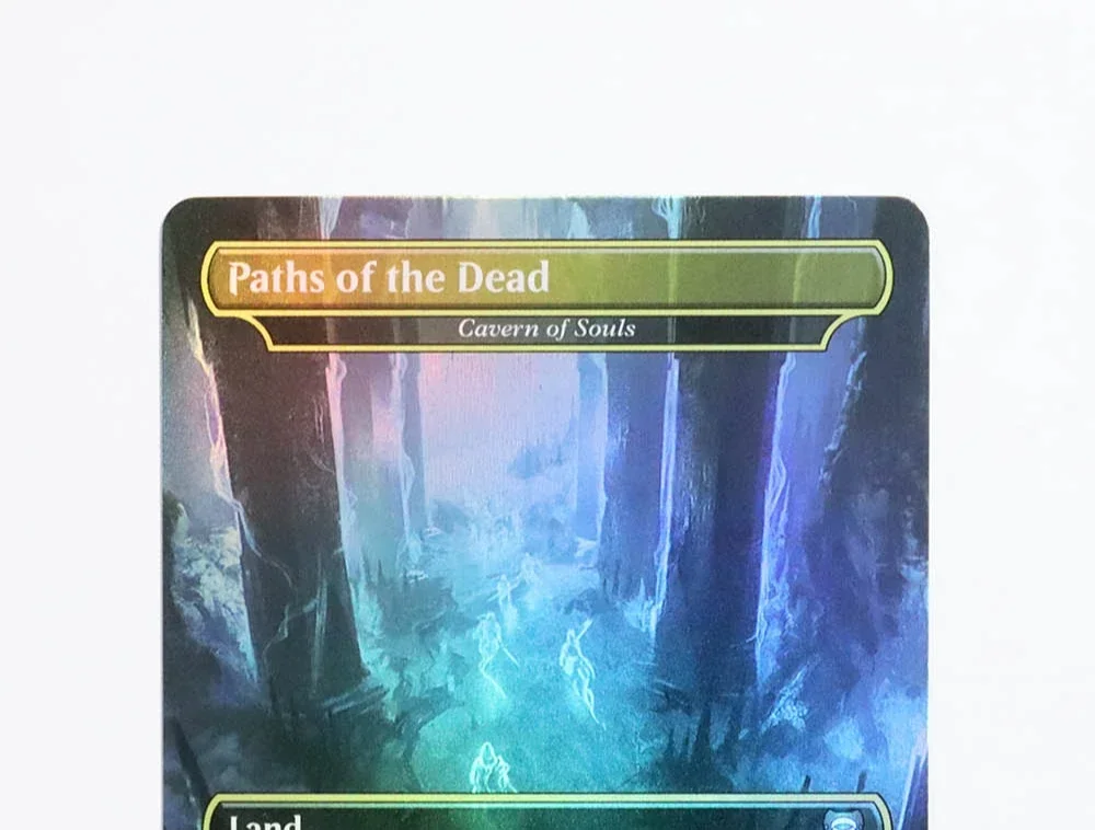 Paths of the Dead (Cavern of Souls) TCG Волшебные прокси-карты Качество игры Прокси-сборка Настольная игра Коллекционные карты прокси