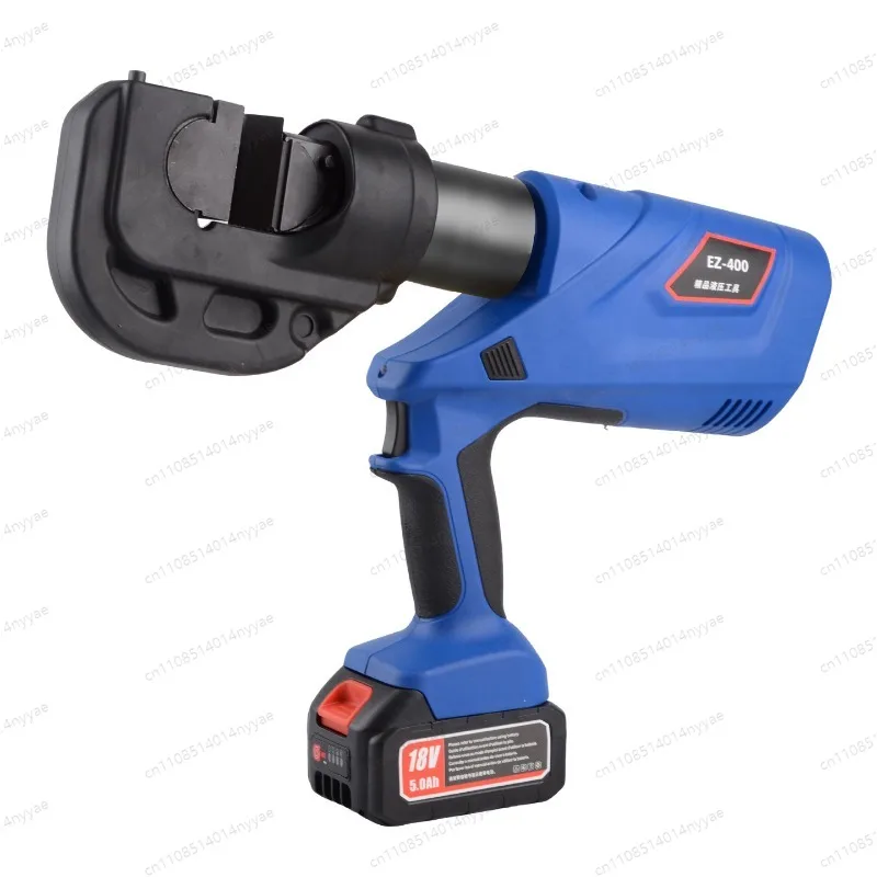 Cordless Hydraulic Crimping Tool Battery Powered Electric Hydraulic Pliers for Cable Lug Terminal 16-400mm²