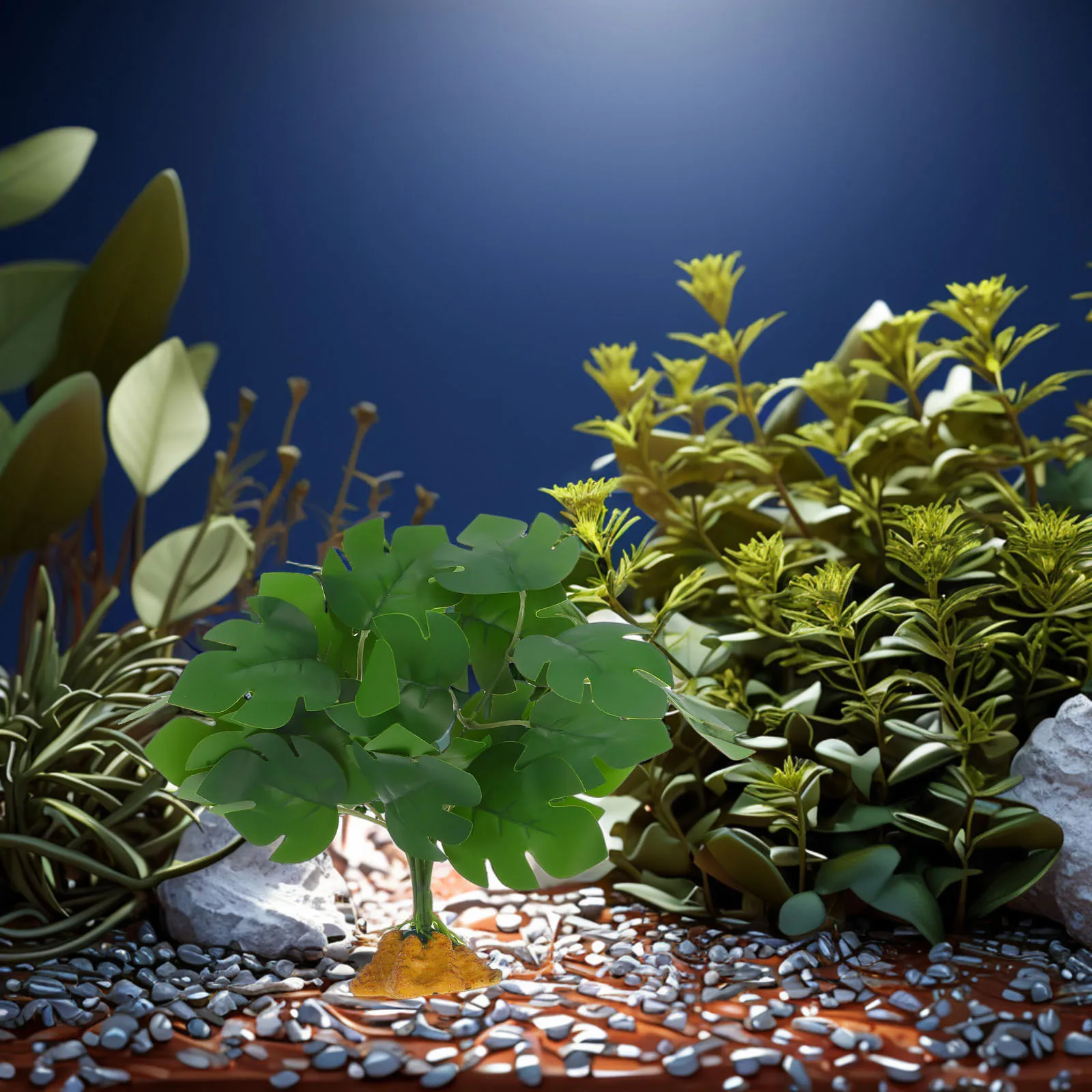 

Realistic Artificial Plants for Reptiles and Amphibians Fish Tank Aquarium Decor Bearded Dragon Tank Accessories