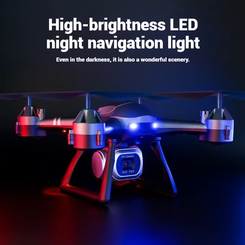 JCRC 804 Dron profesional 4k cámara HD Wifi Rc transmisión en vivo helicóptero de cuatro alas fotografía aérea Quadcopter juguete para regalo