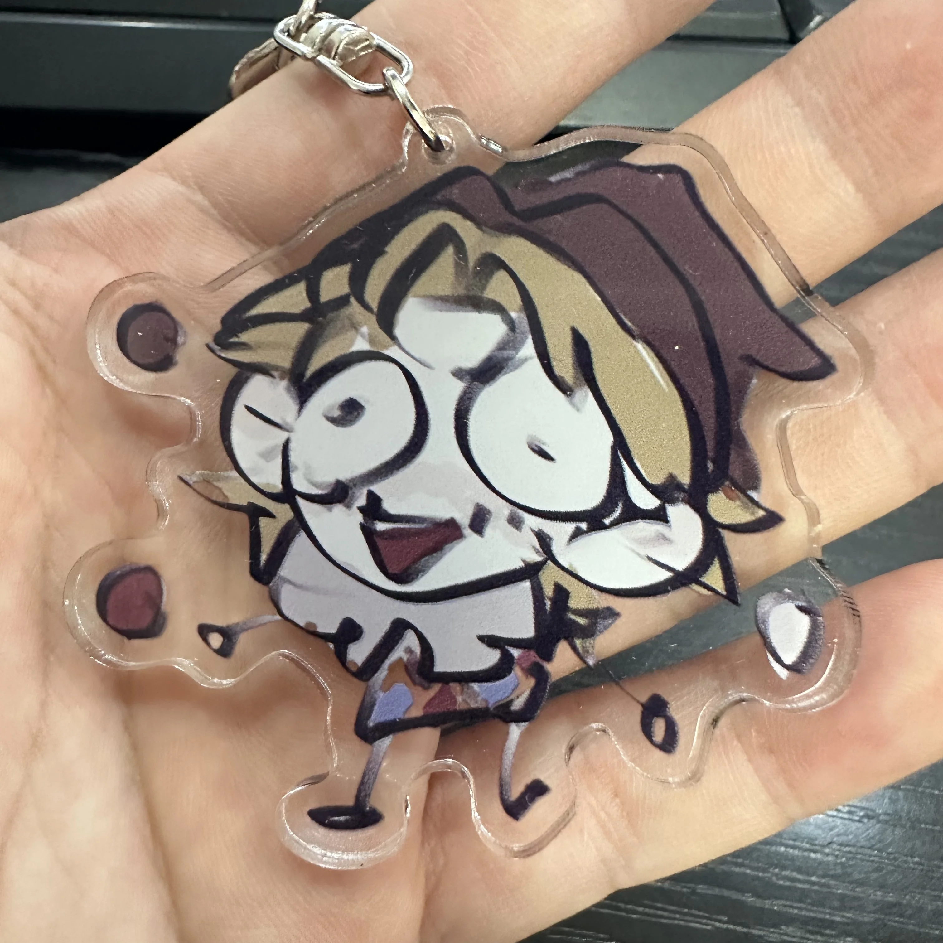 Game Identity โ
ค Figures Joker Eli Clark Naib Subedar Cosplay Acrylic Keychains Cute Cartoon Bag Accessories Fans Christmas Gifts